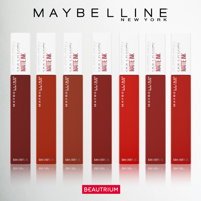 MAYBELLINE NEW YORKxBEAUTRIUM ROGUE REDS 16 HR. Reward 1