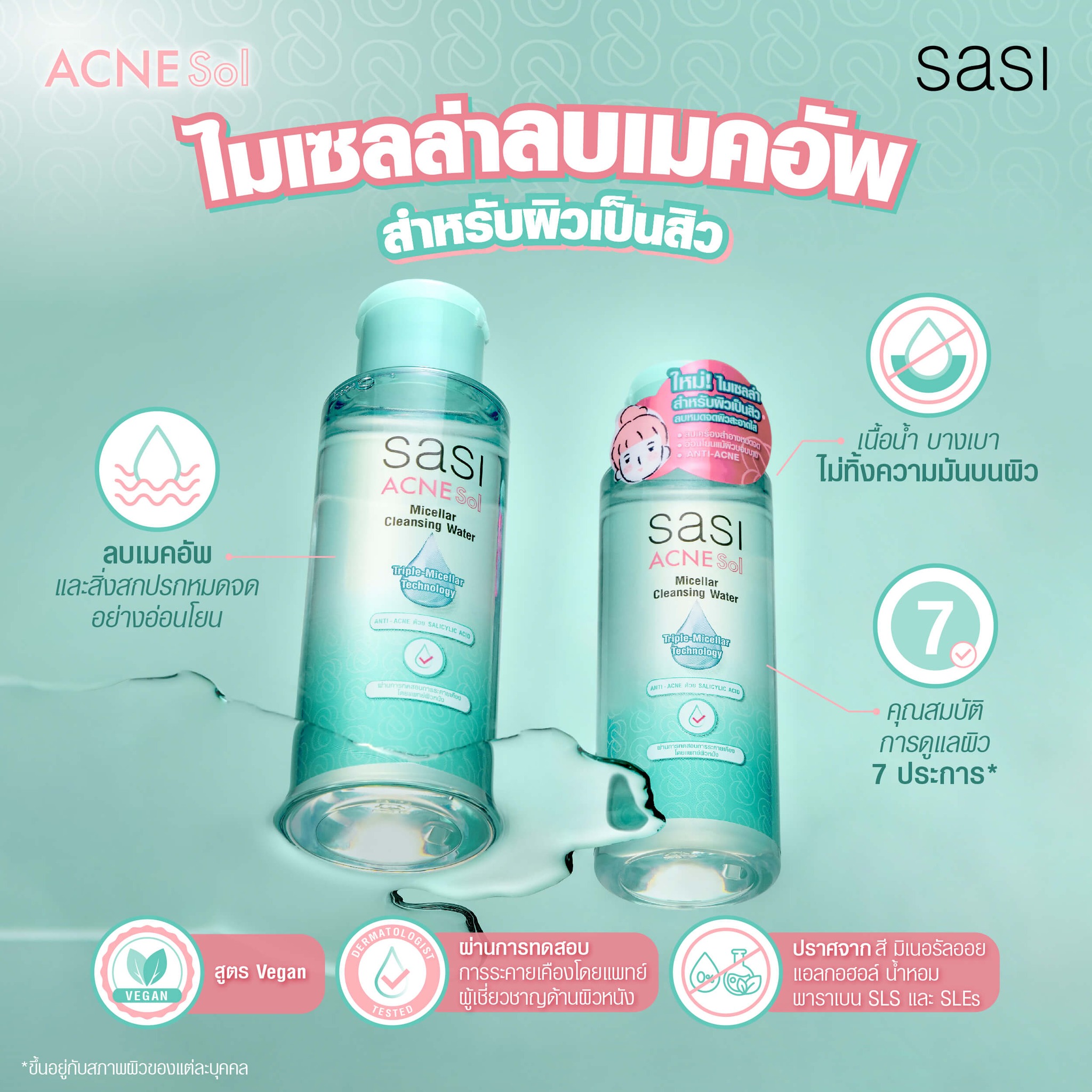 BEAUTRIUMxSASI Acne Sol Set