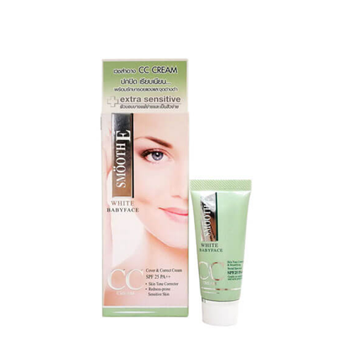 SMOOTH-E - White Babyface CC Cream SPF25 PA++