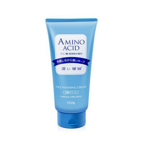 hanajirushi amino acid face washing cream