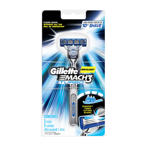 GILLETTE Mach 3 Turbo | ลด 0 %