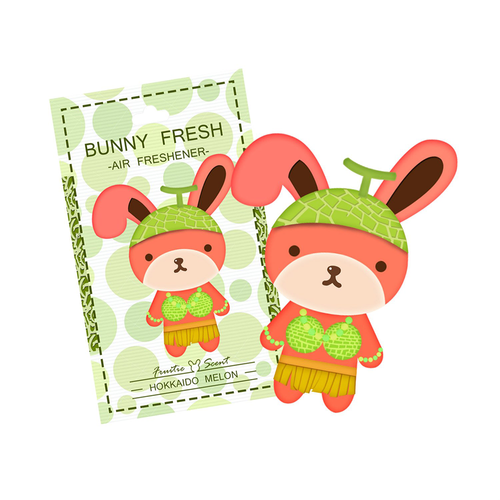 BUNNY FRESH - Air Freshener Hokkaido Melon