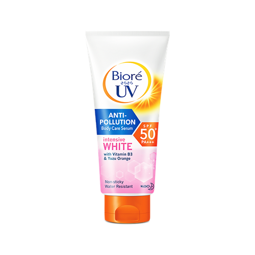 biore anti pollution body care serum