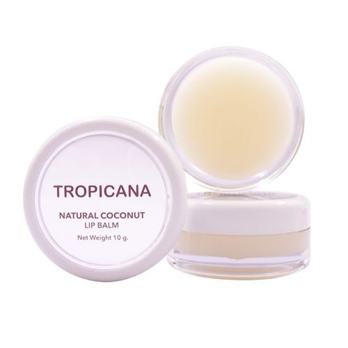 TROPICANA - Natural Coconut Lip Balm (Non-Preservative) Coconut Delight