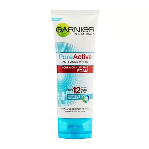 GARNIER - Skin Naturals Pure Active Acne And Oil Clearing Foam