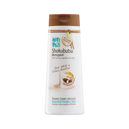 SHOKUBUTSU MONOGATARI - Advanced Moisture Oat Milk & Shea Butter Shower Cream