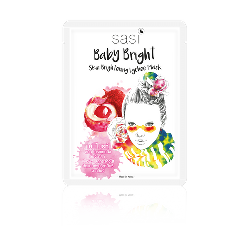 SASI Baby Bright Skin Brightening Lychee Mask ลด 0 