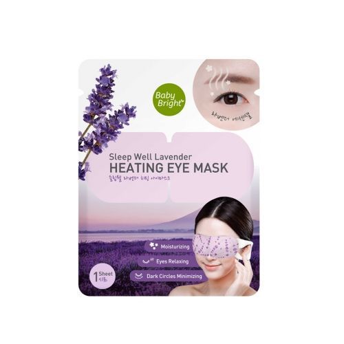 BABY BRIGHT Sleep Well Lavender Heating Eye Mask 1 + 1