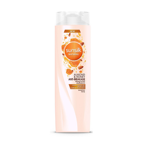 SUNSILK Natural Almond & Honey AntiBreakage Shampoo ลด 0 