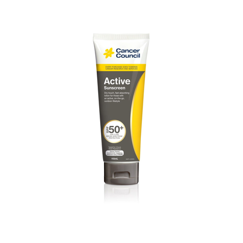 CANCER COUNCIL AUSTRALIA - Active Sunscreen Lotion SPF50+