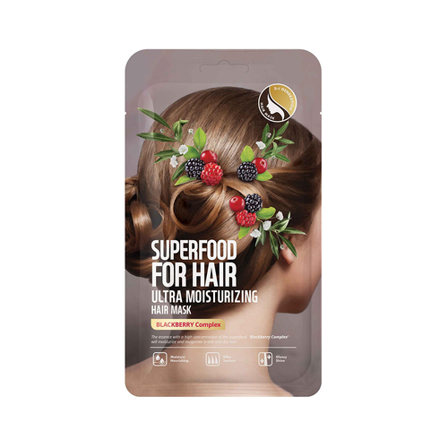 FARMSKIN Superfood For Hair Ultra Nourishing Hair Mask Blackberry Complex