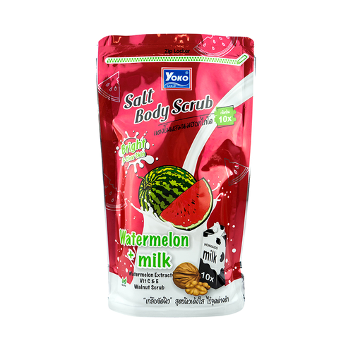 YOKO - Gold Salt Body Scrub Watermelon Plus Milk