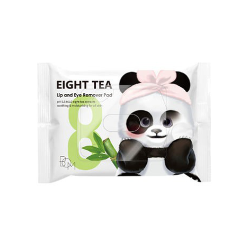 B.O.M - Eight Tea Lip and Eye Remover Pad
