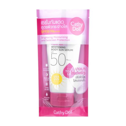 CATHY DOLL Aqua Sun Whitening Body Sun Serum SPF50 PA+++
