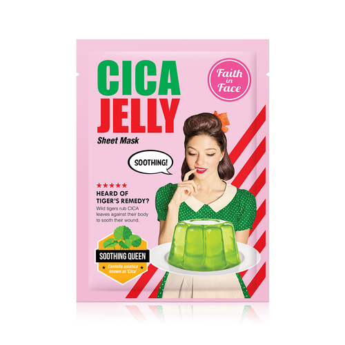 FAITH IN FACE Cica Jelly Sheet Mask ลด 0 