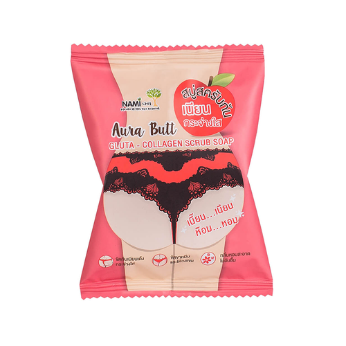 NAMI - Aura Butt Gluta-Collagen Scrub Soap