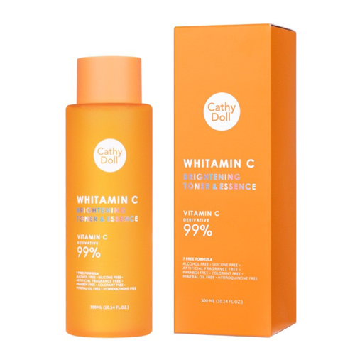 CATHY DOLL Whitamin C Brightening Toner and Essence
