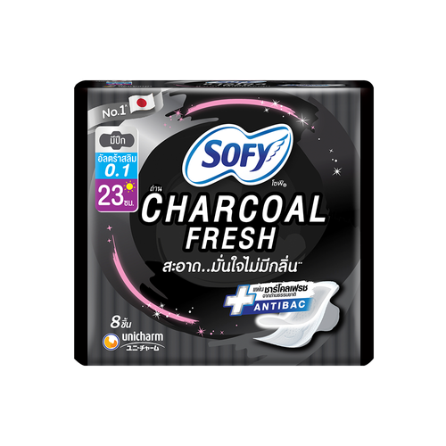 SOFY - Charcoal Fresh Ultra Slim 0.1 23cm