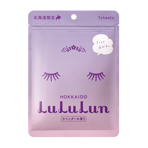LULULUN Face Mask Lavender Hokkaido 7 Days