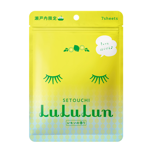 LULULUN Face Mask Lemon Setouchi 7 Days