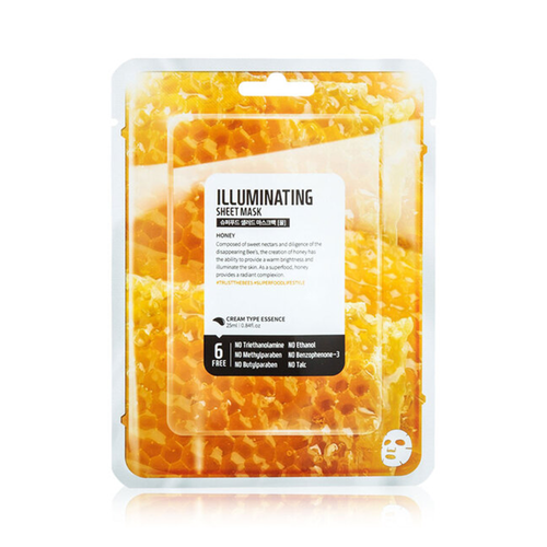 FARMSKIN - Superfood Salad Facial Sheet Mask Honey