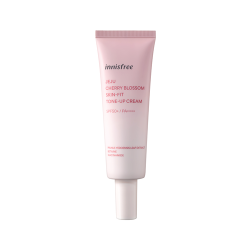 INNISFREE - Jeju Cherry Blossom Skin-Fit Tone-Up Cream SPF50+ PA++++