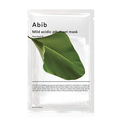 ABIB - Mild Acidic Ph Sheet Mask Heartleaf Fit