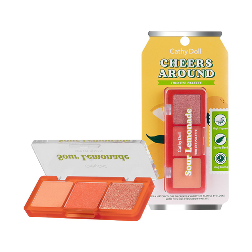 CATHY DOLL Cheers Around Trio Eye Palette