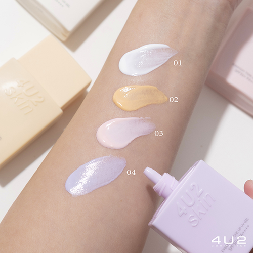 4U2 COSMETICS - Skin Everyday Tone Up UV Gel SPF50+ PA++++