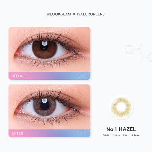 GLAM CONTACT LENS - No.1 Hazel