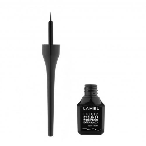 LAMEL Eyeliner Liquid With Soft Brush 3 ชิ้นถูกกว่า