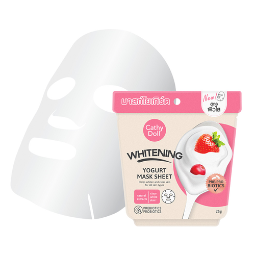 CATHY DOLL - Whitening Yogurt Mask Sheet