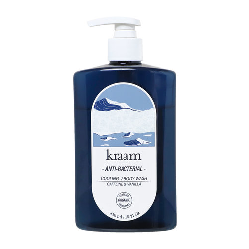 KRAAM - Anti-Bacterial Cooling Body Wash (Caffeine & Vanilla)