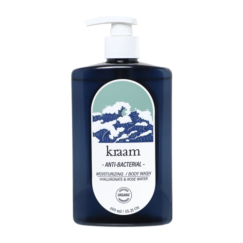 KRAAM - Anti-Bacterial Moisturizing Body Wash (Hyaluronate & Rose Water)