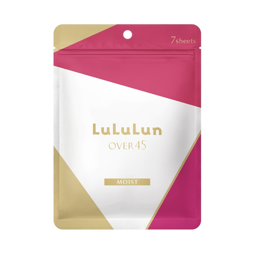 LULULUN Over 45 Facial Mask Moist (Camellia Pink)