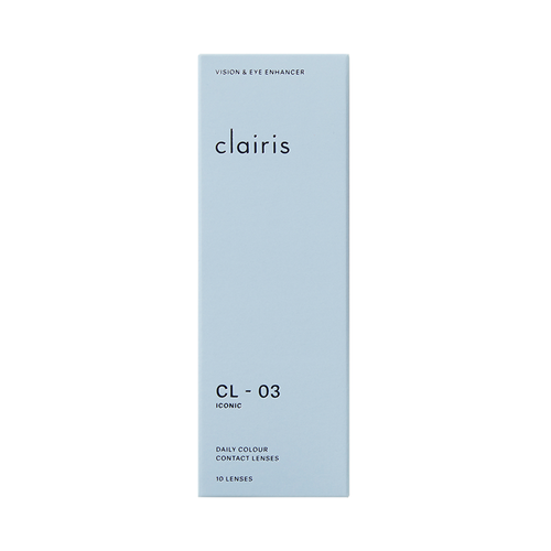 CLAIRIS - Contact Lenses CL-03 Iconic Brown 01