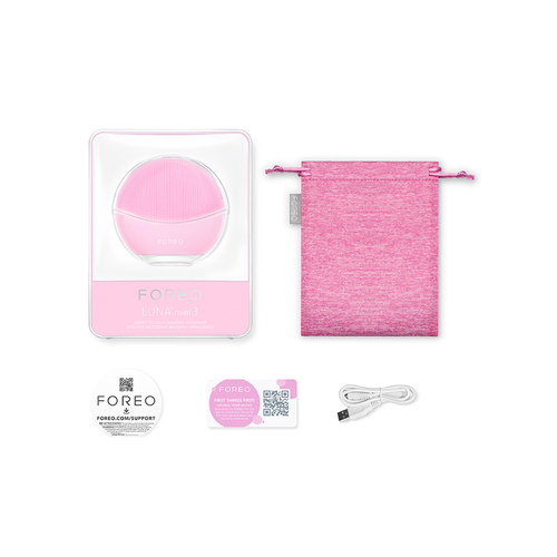 【新品未開封】 FOREO LUNA mini３ パールピンク FOREO LUNA™ mini 3 | Compact Facial Cleansing Brush