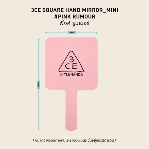3CE - Mini Hand Mirror Pink Rumour