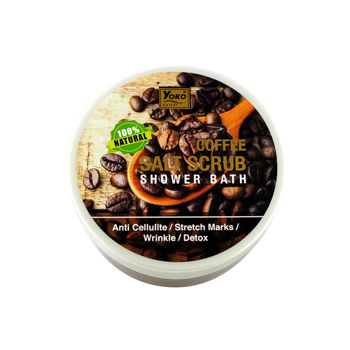 Coffee Salt Scrub Shower Bath