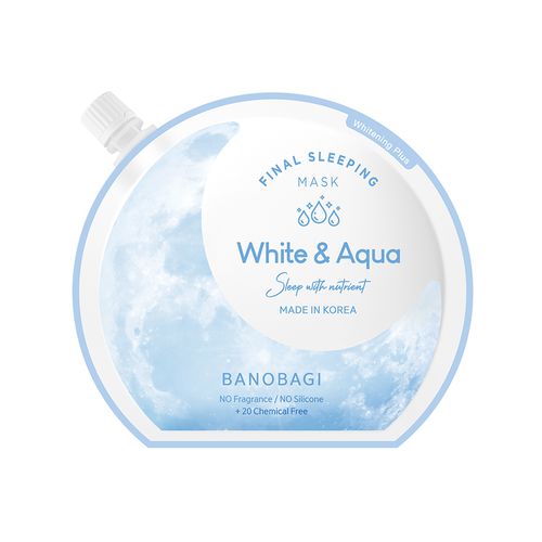 Final Sleeping Mask White & Aqua
