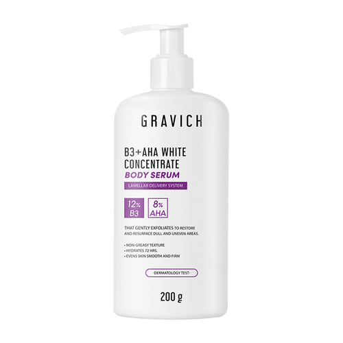 GRAVICH - B3+ AHA White Concentrate Body Serum