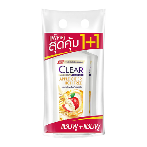 CLEAR - Anti-Dandruff Shampoo Apple Cider Itch Free