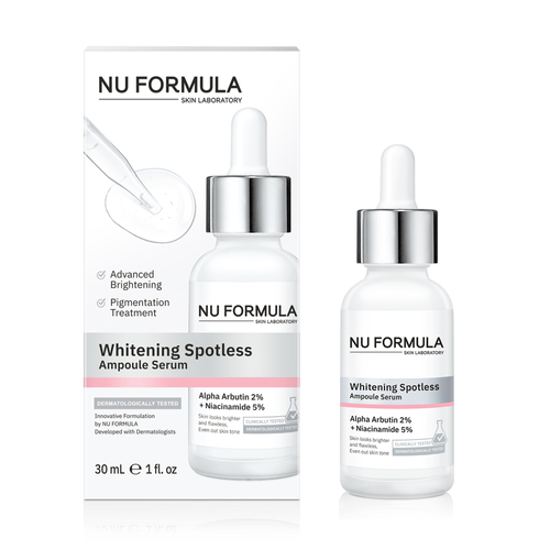 NU FORMULA - Whitening Spotless Ampoule Serum