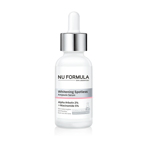 NU FORMULA - Whitening Spotless Ampoule Serum