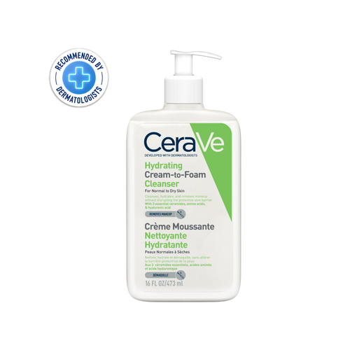 CERA-VE Hydrating Cream-to-Foam Cleanser | ลด 15 %