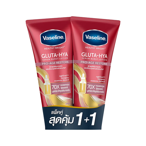 VASELINE Healthy Bright Gluta-Hya Serum Burst Lotion Pro-Age Restore