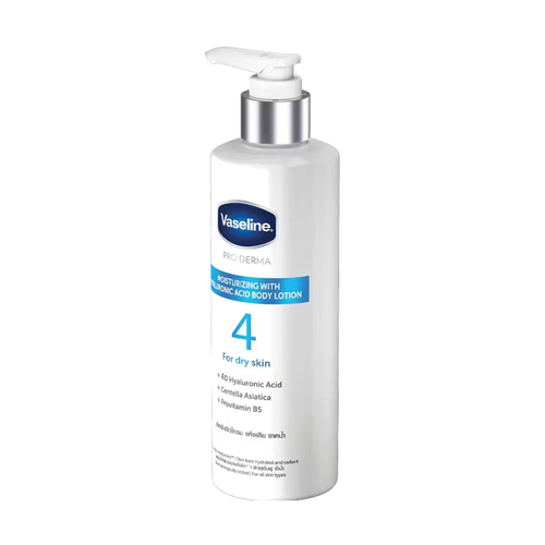VASELINE - Pro Derma Moisturizing With Hyaluronic Acid Body Lotion