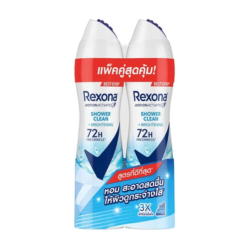 REXONA Shower Clean Brightening Antiperspirant Spray | ลด 14 %