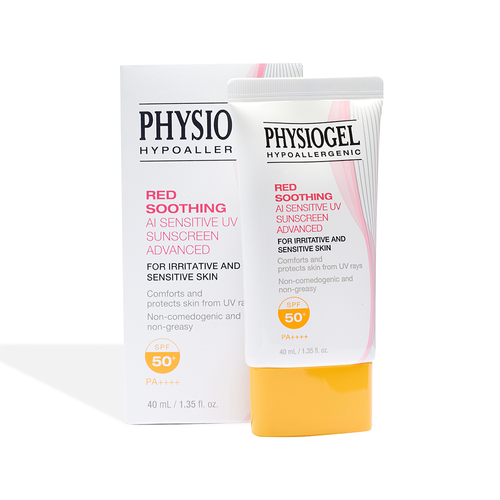 Red Soothing AI Sunscreen PA++++