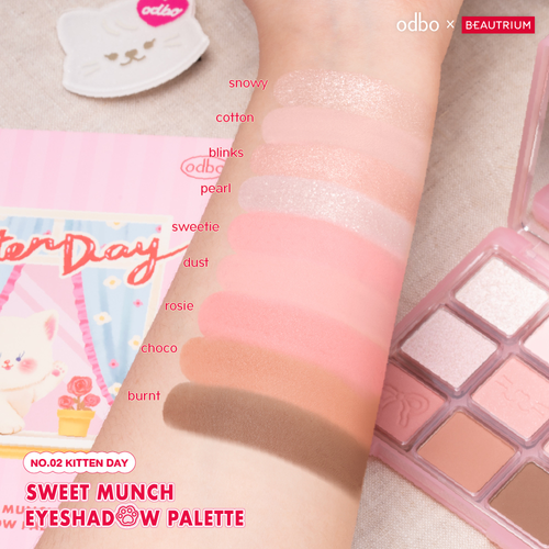 ODBO - Sweet Munch Eyeshadow Palette